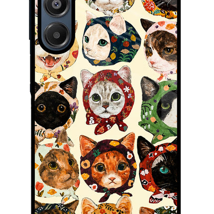 Cool Cat Samsung A16 5G Glass Case