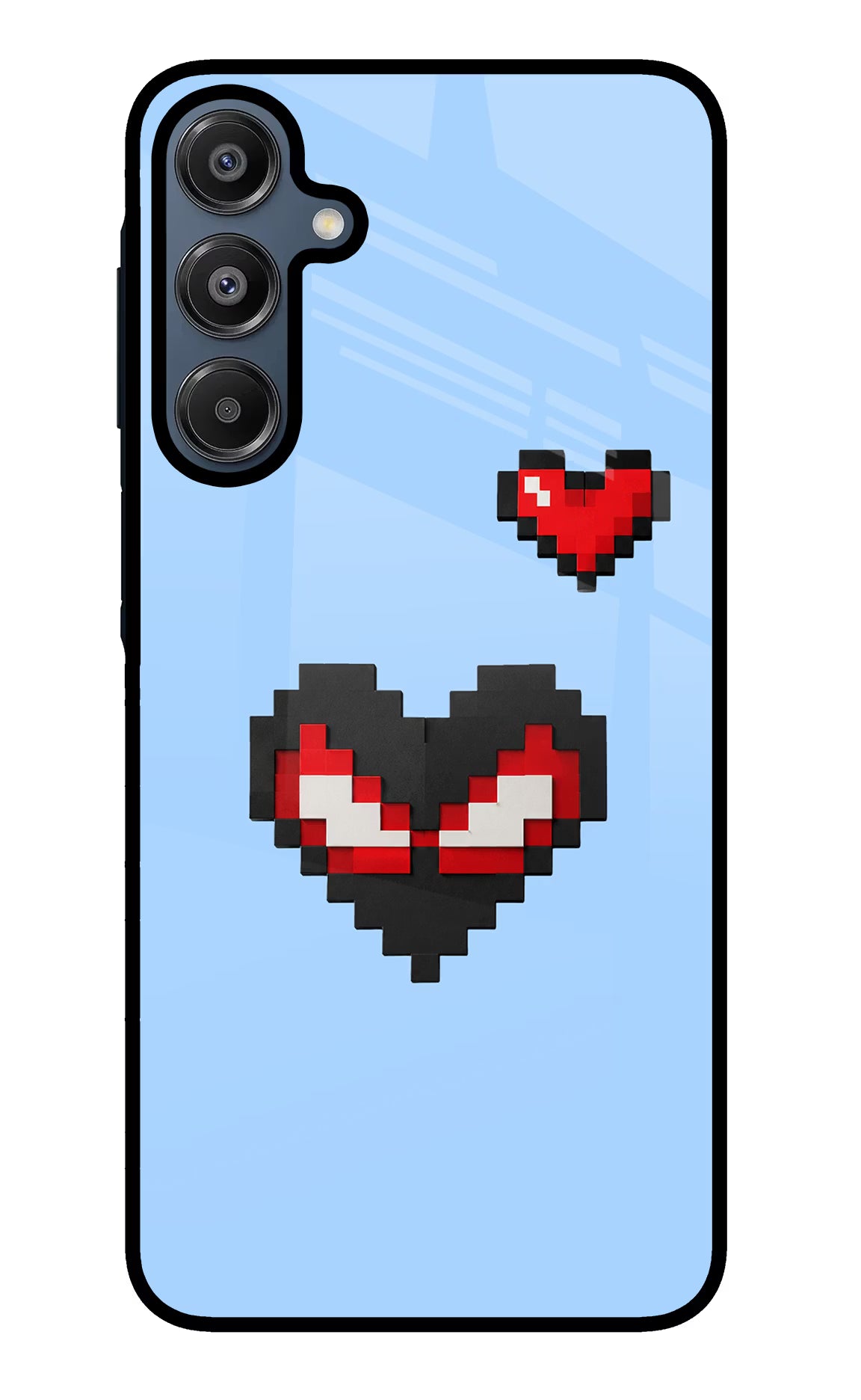 Peter Heart Samsung A16 5G Glass Case