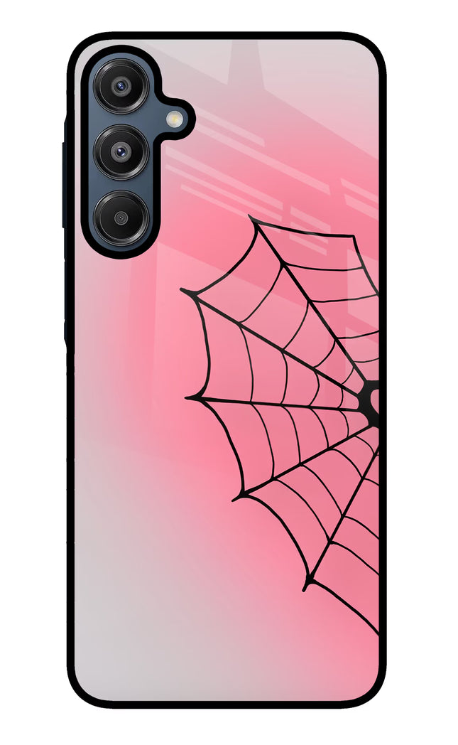 Pink Web Samsung A16 5G Glass Case