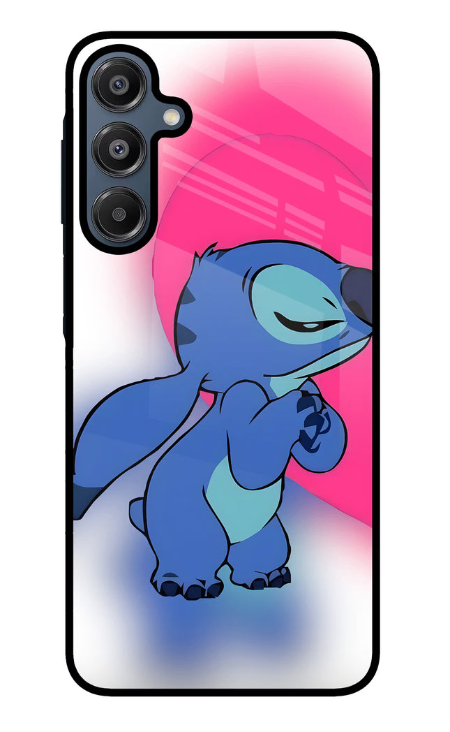 Stitch Hug Samsung A16 5G Glass Case