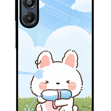 Bunny Treat Samsung A16 5G Glass Case