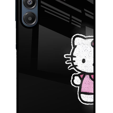 Kitty Charm Samsung A16 5G Glass Case