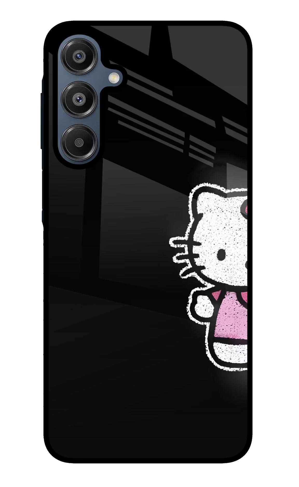 Kitty Charm Samsung A16 5G Glass Case