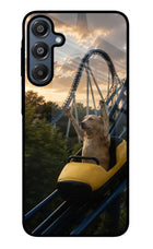 Rollercoaster Dog Samsung A16 5G Glass Case