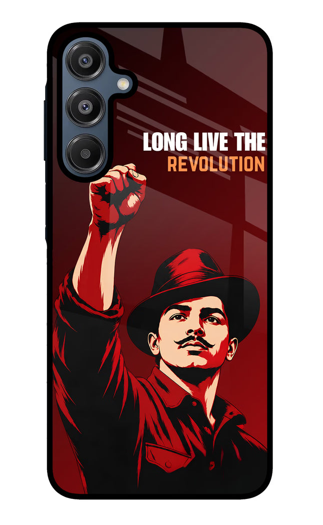Bhagat Singh Revolution Samsung A16 5G Glass Case