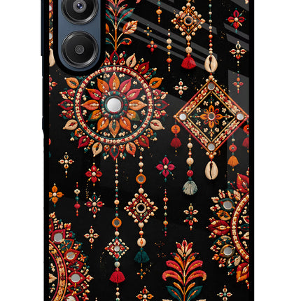 Boho Noir Samsung A16 5G Glass Case