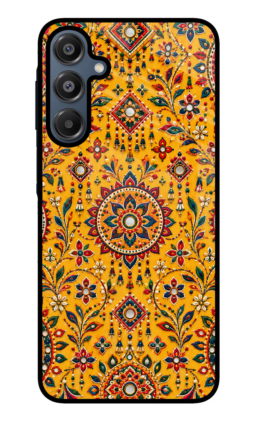 Sunlit Aura Samsung A16 5G Back Cover, Glass case