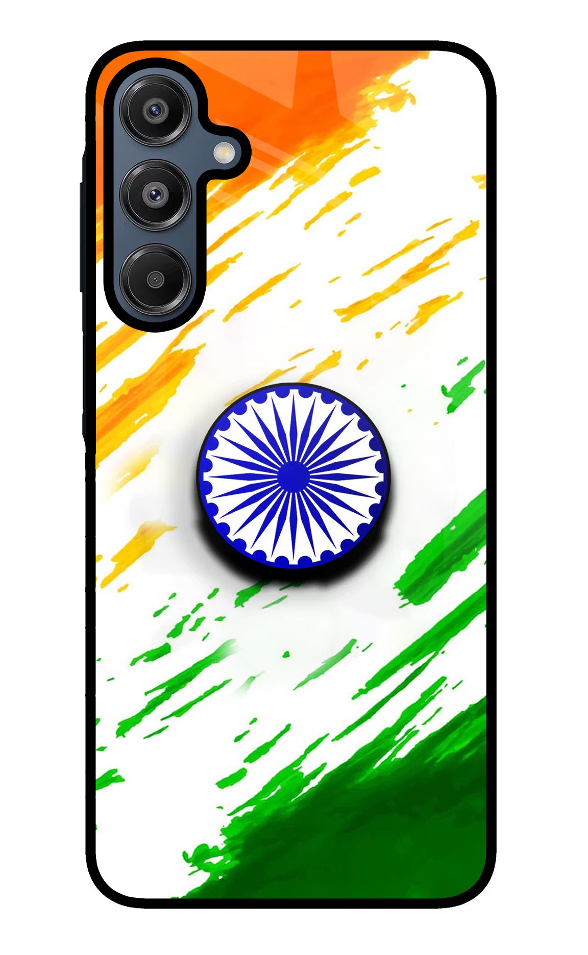 Indian Flag Ashoka Chakra Samsung A16 5G Pop Case by Casekaro