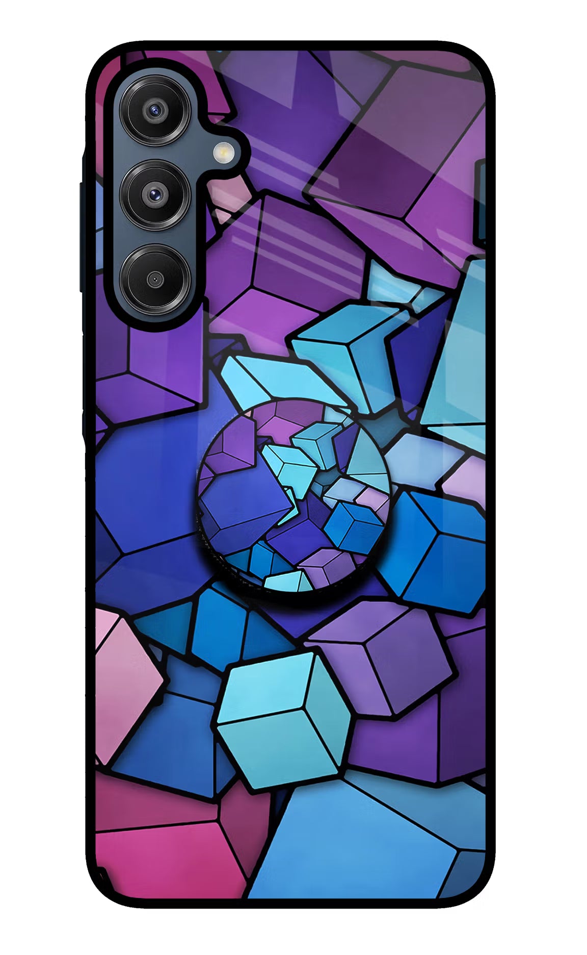 Cubic Abstract Samsung A16 5G Pop Case by Casekaro