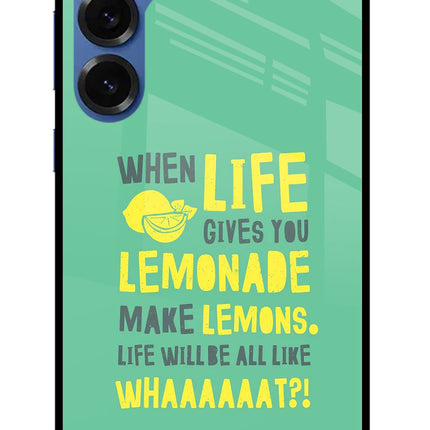 Quote Samsung S25 Glass Case