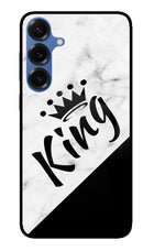 King Samsung S25 Glass Case Back Cover by Casekaro