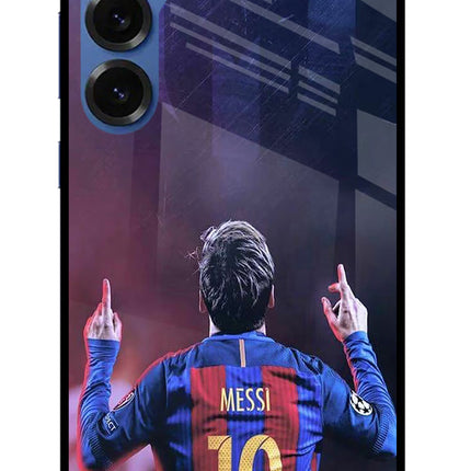 Messi Samsung S25 Glass Case