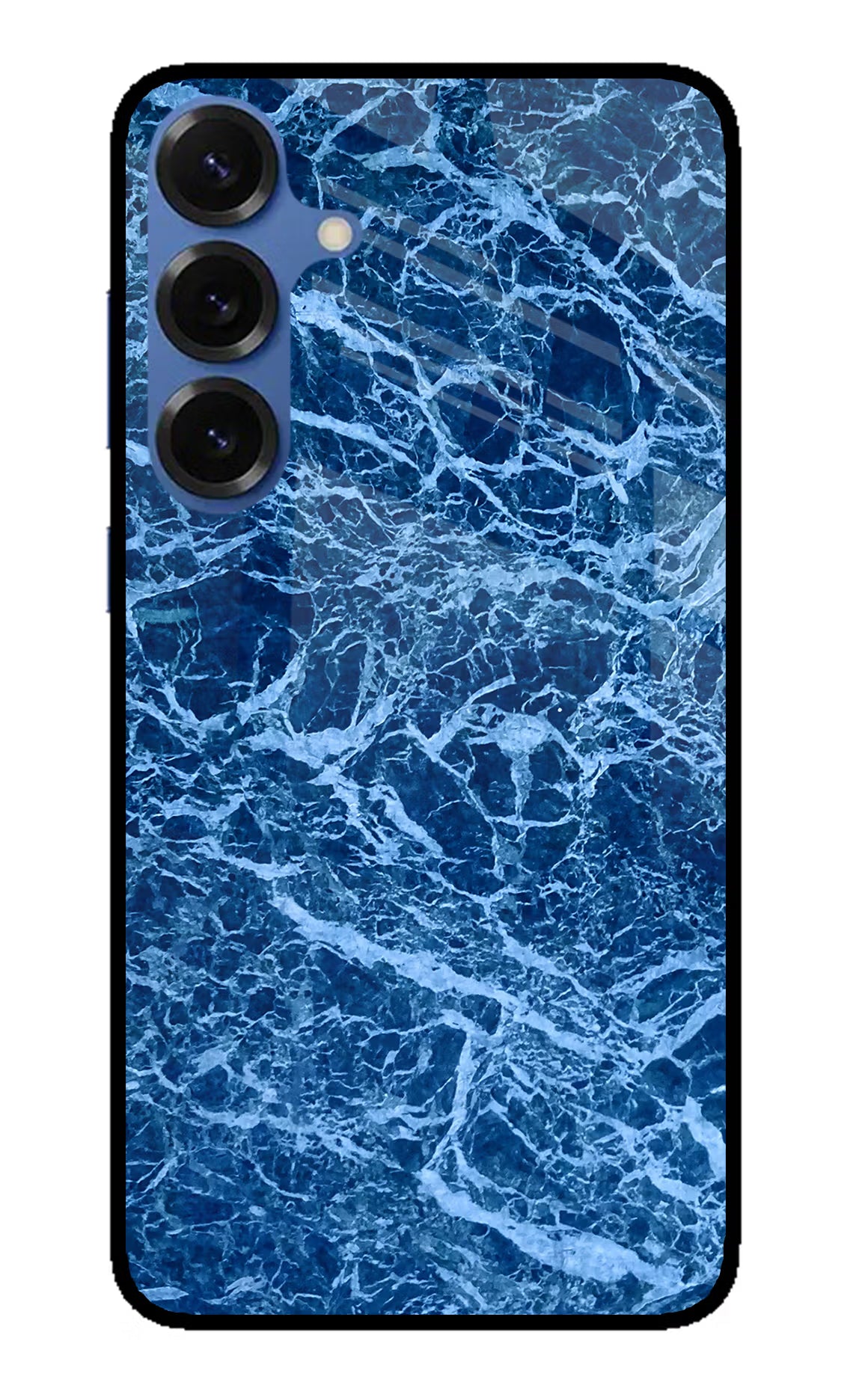 Blue Marble Samsung S25 Glass Case