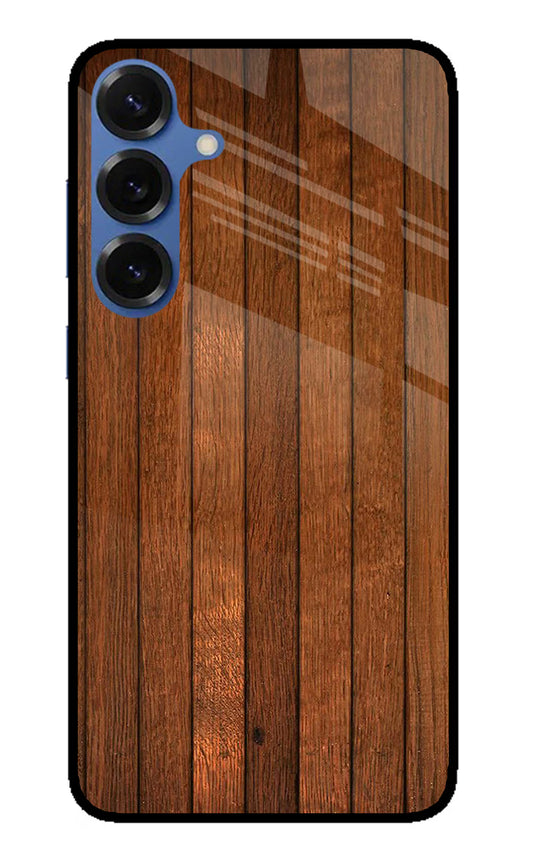 Wooden Artwork Bands Samsung S25 Glass Case