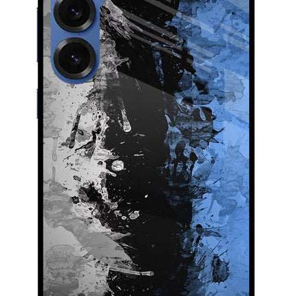 Artistic Design Samsung S25 Glass Case Back Cover by Casekaro