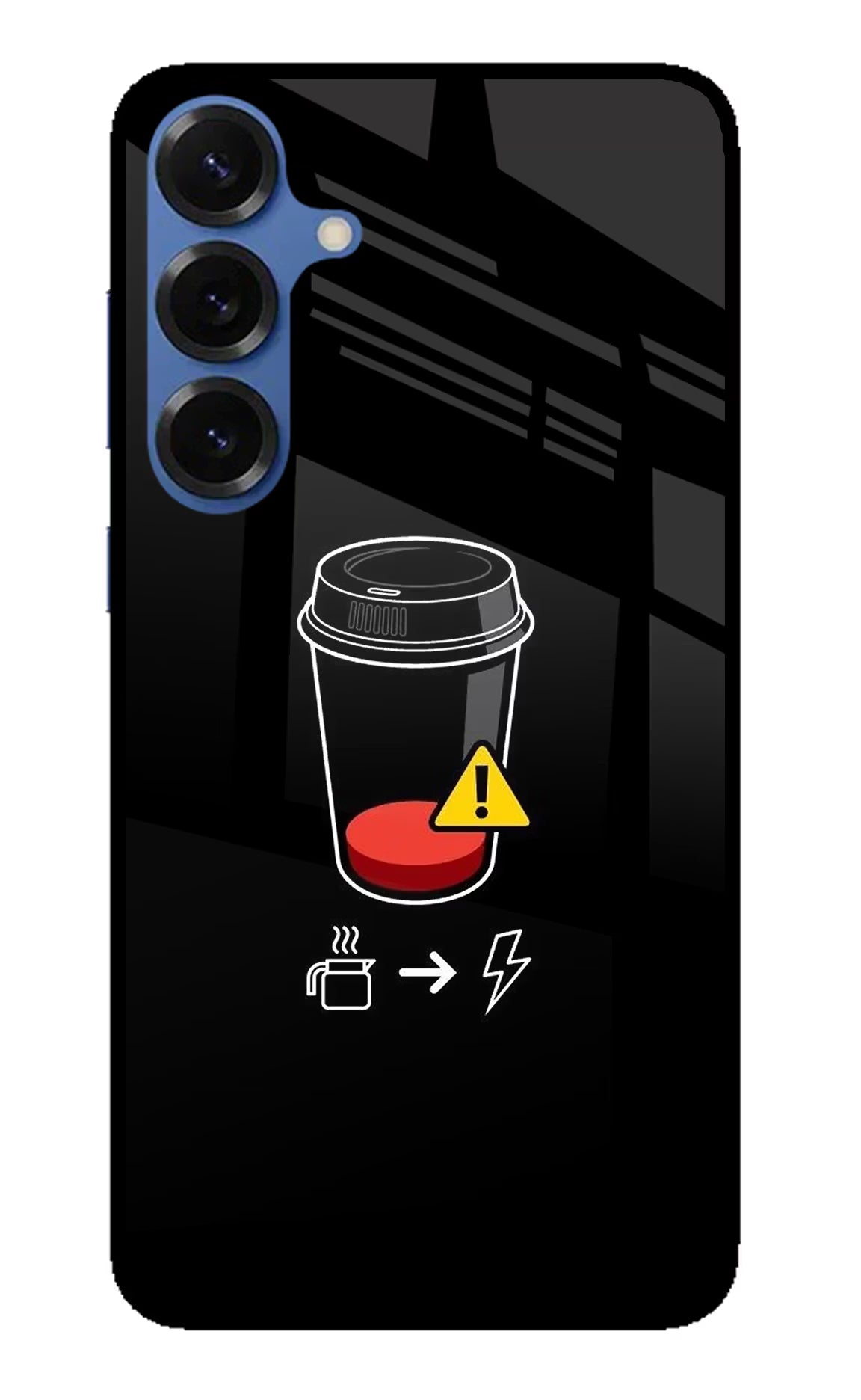 Coffee Samsung S25 Glass Case