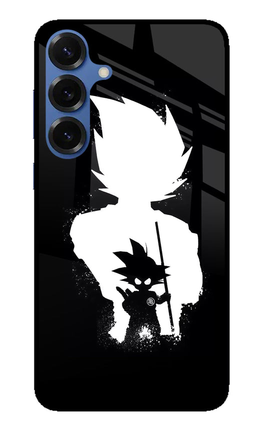 Goku Shadow Samsung S25 Glass Case