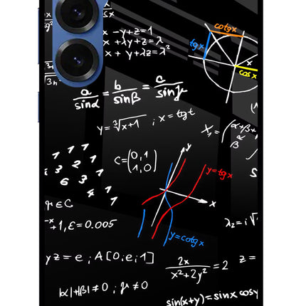 Mathematics Formula Samsung S25 Glass Case