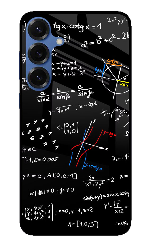 Mathematics Formula Samsung S25 Glass Case