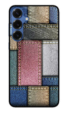 Multicolor Jeans Samsung S25 Glass Case