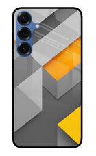 Abstract Samsung S25 Glass Case