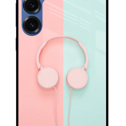 Music Lover Samsung S25 Glass Case Back Cover by Casekaro