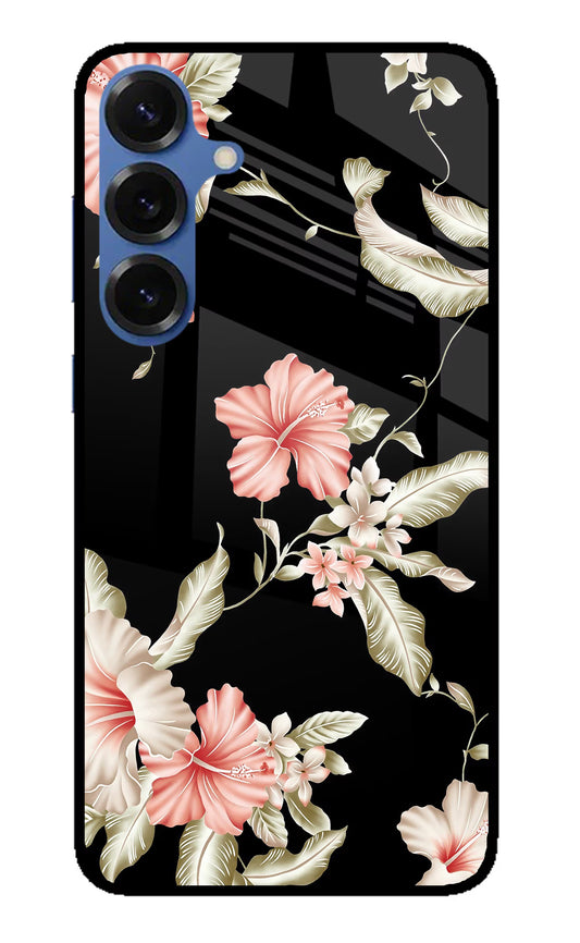 Flowers Samsung S25 Glass Case