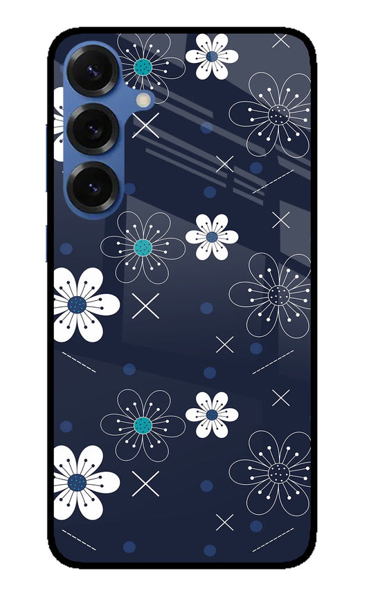 Flowers Samsung S25 Glass Case