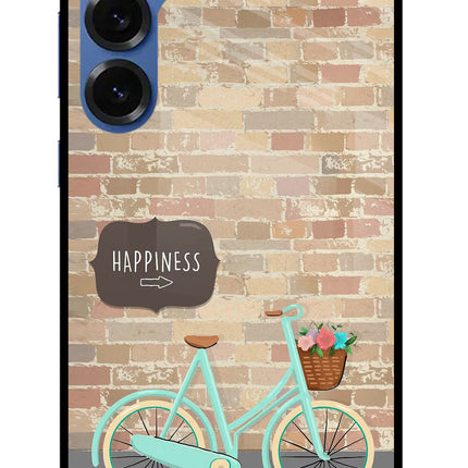 Happiness Artwork Samsung S25 Glass Case