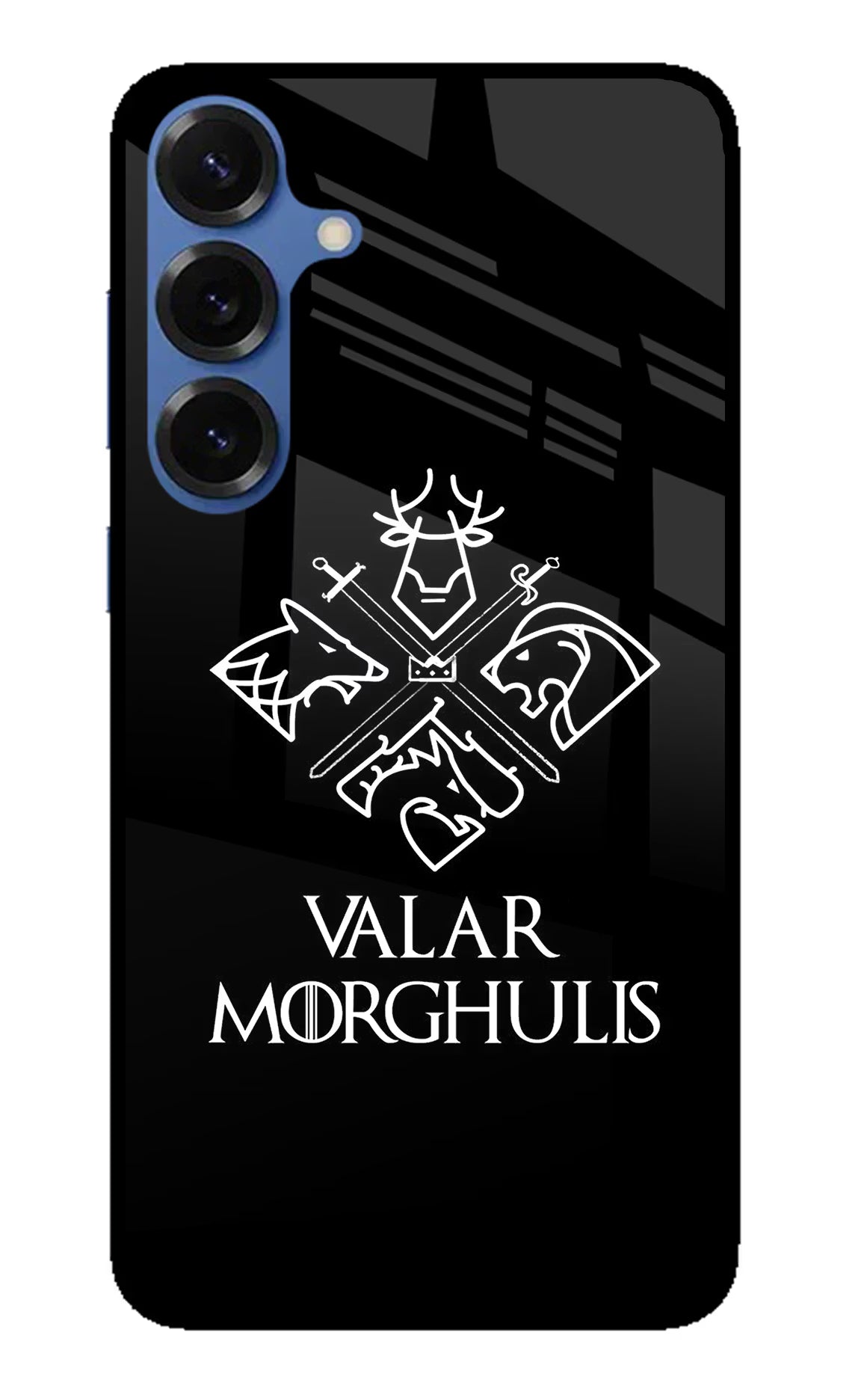 Valar Morghulis | Game Of Thrones Samsung S25 Glass Case Back Cover by Casekaro