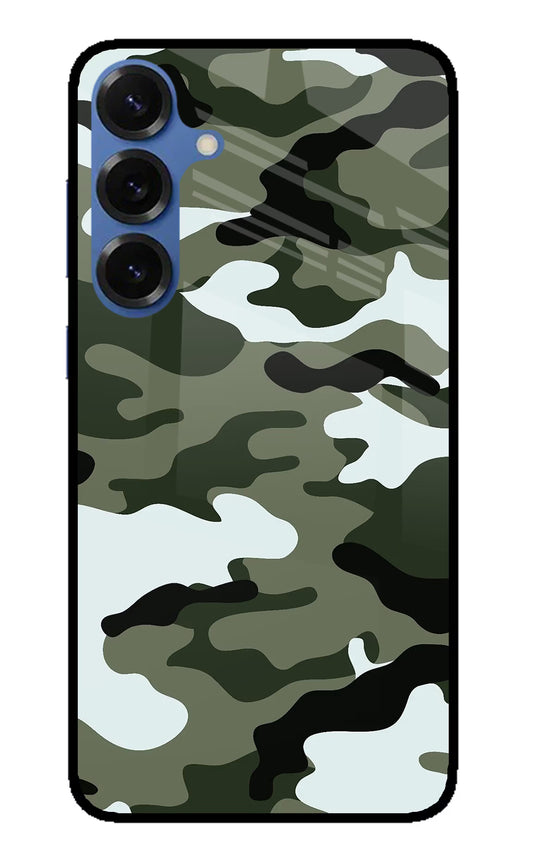 Camouflage Samsung S25 Glass Case
