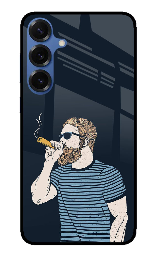 Smoking Samsung S25 Glass Case
