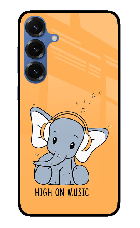 High On Music Samsung S25 Glass Case