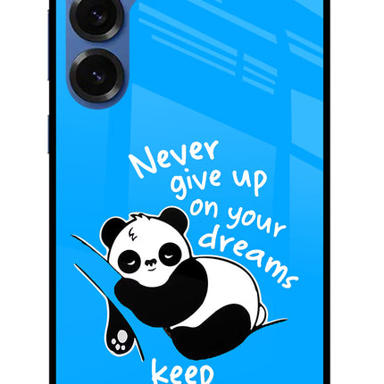 Keep Sleeping Samsung S25 Glass Case