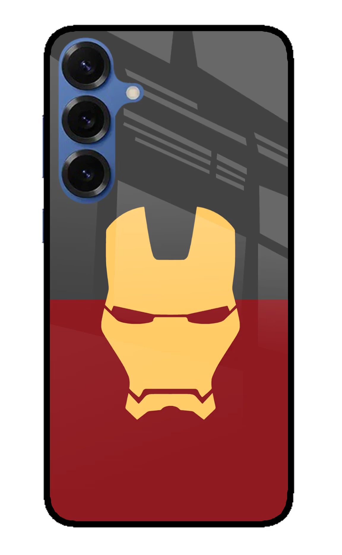 Ironman Samsung S25 Glass Case Back Cover by Casekaro