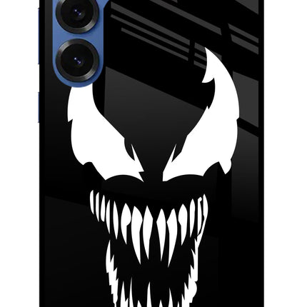 Venom Samsung S25 Glass Case Back Cover by Casekaro