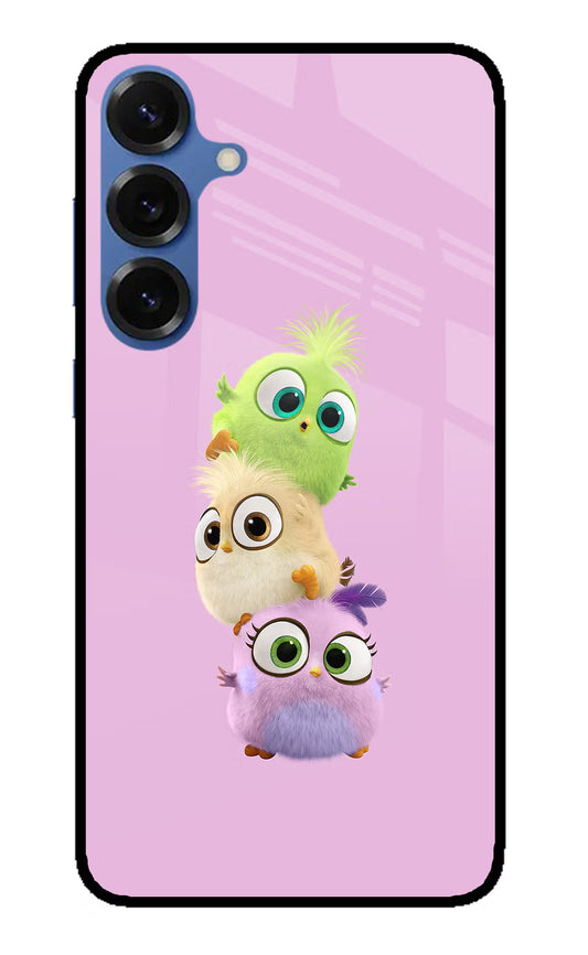 Cute Little Birds Samsung S25 Glass Case