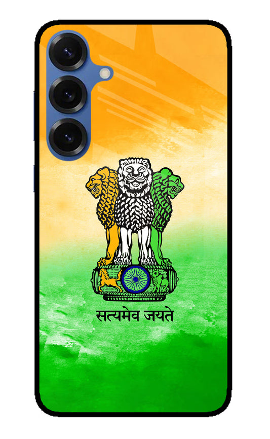 Satyamev Jayate Flag Samsung S25 Glass Case