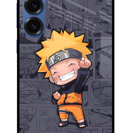 Chota Naruto Samsung S25 Glass Case