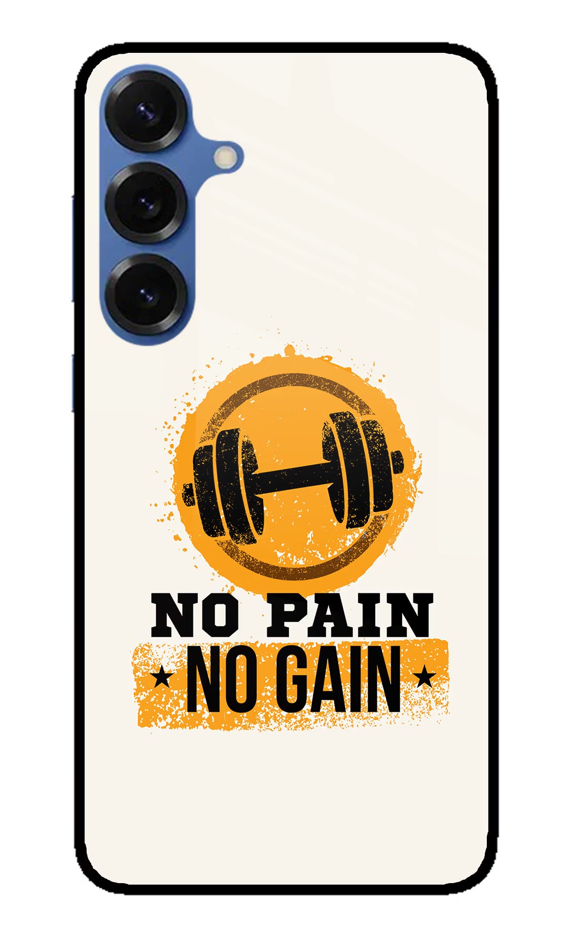 No Pain No Gain Samsung S25 Glass Case