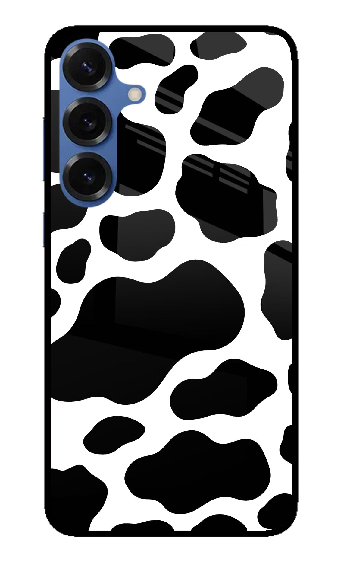 Cow Spots Samsung S25 Glass Case