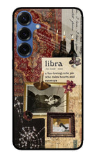 Libra Zodiac Samsung S25 Glass Case