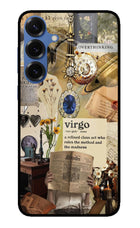 Virgo Zodiac Samsung S25 Glass Case