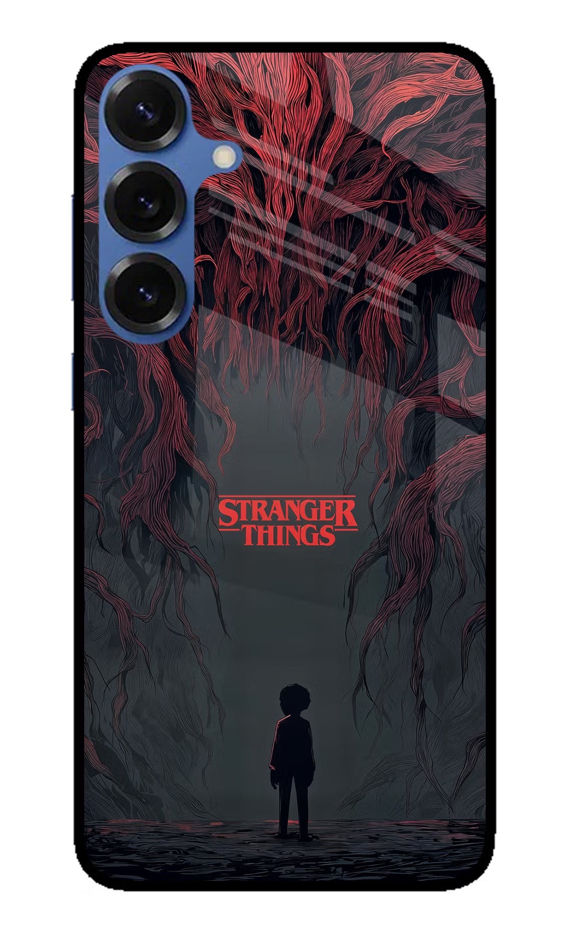 Ordinary Things Dark Side Samsung S25 Glass Case Back Cover by Casekaro