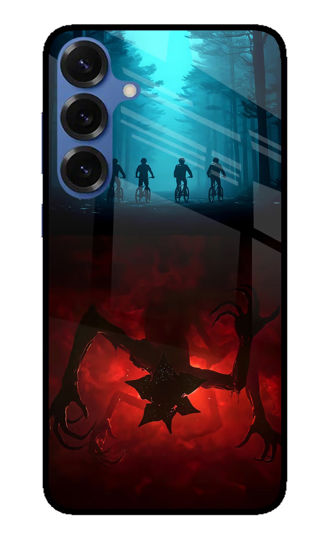 Ordinary Things Downside Up Samsung S25 Glass Case Back Cover by Casekaro