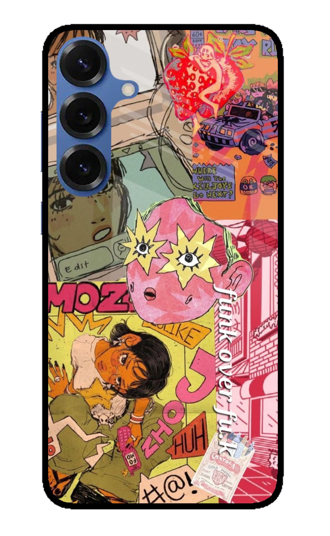 Funkover Samsung S25 Glass Case