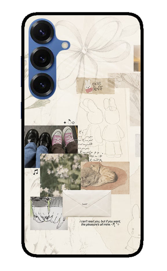 Soft Aesthetic Samsung S25 Glass Case