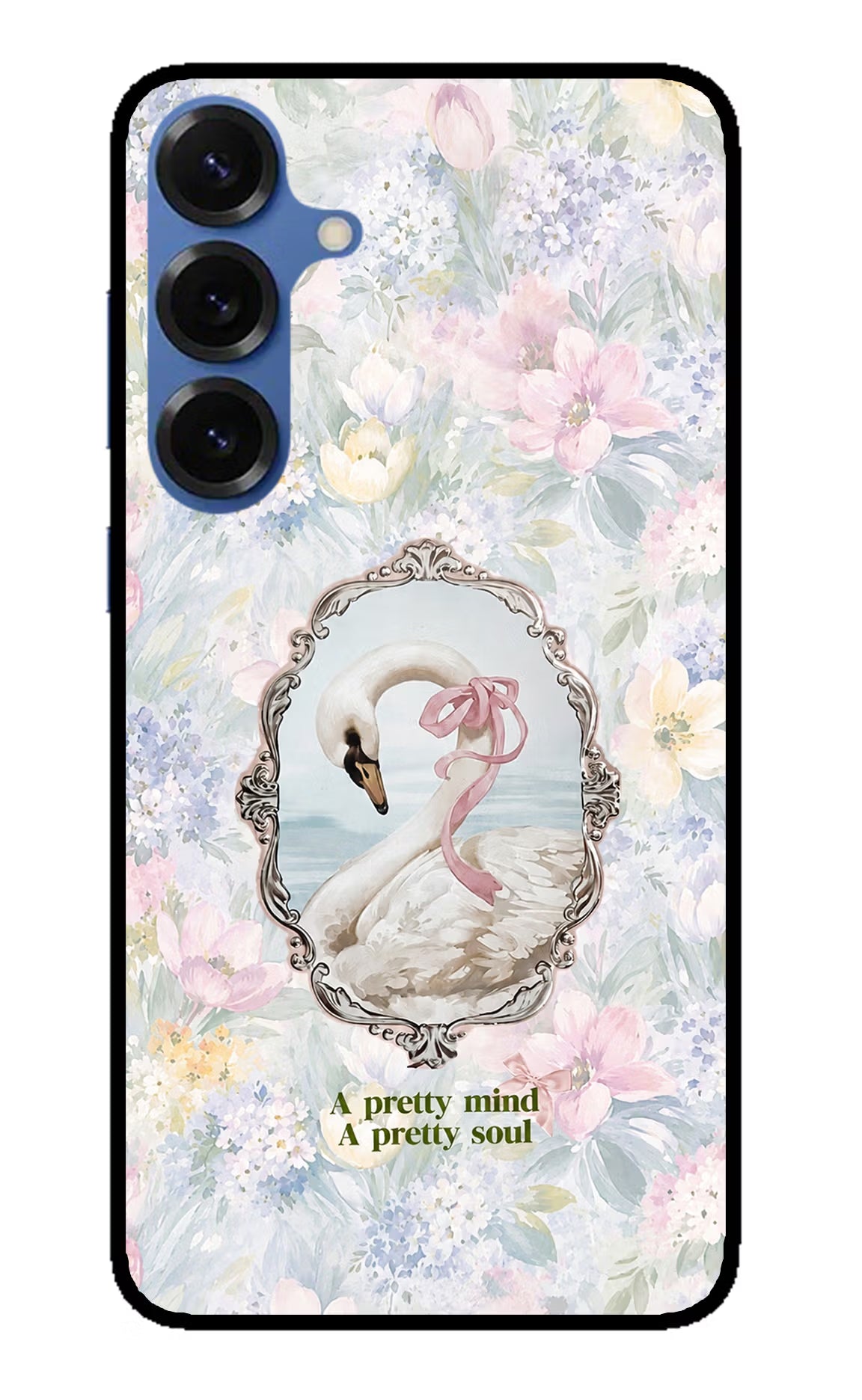 Pretty Mind Pretty Soul Samsung S25 Glass Case