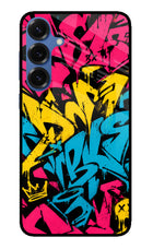Graffiti Vibe Samsung S25 Glass Case