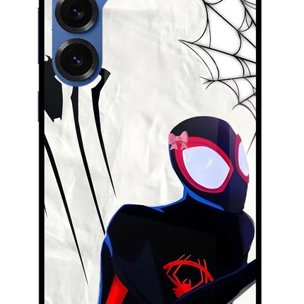 Miles Verse Samsung S25 Glass Case Back Cover by Casekaro
